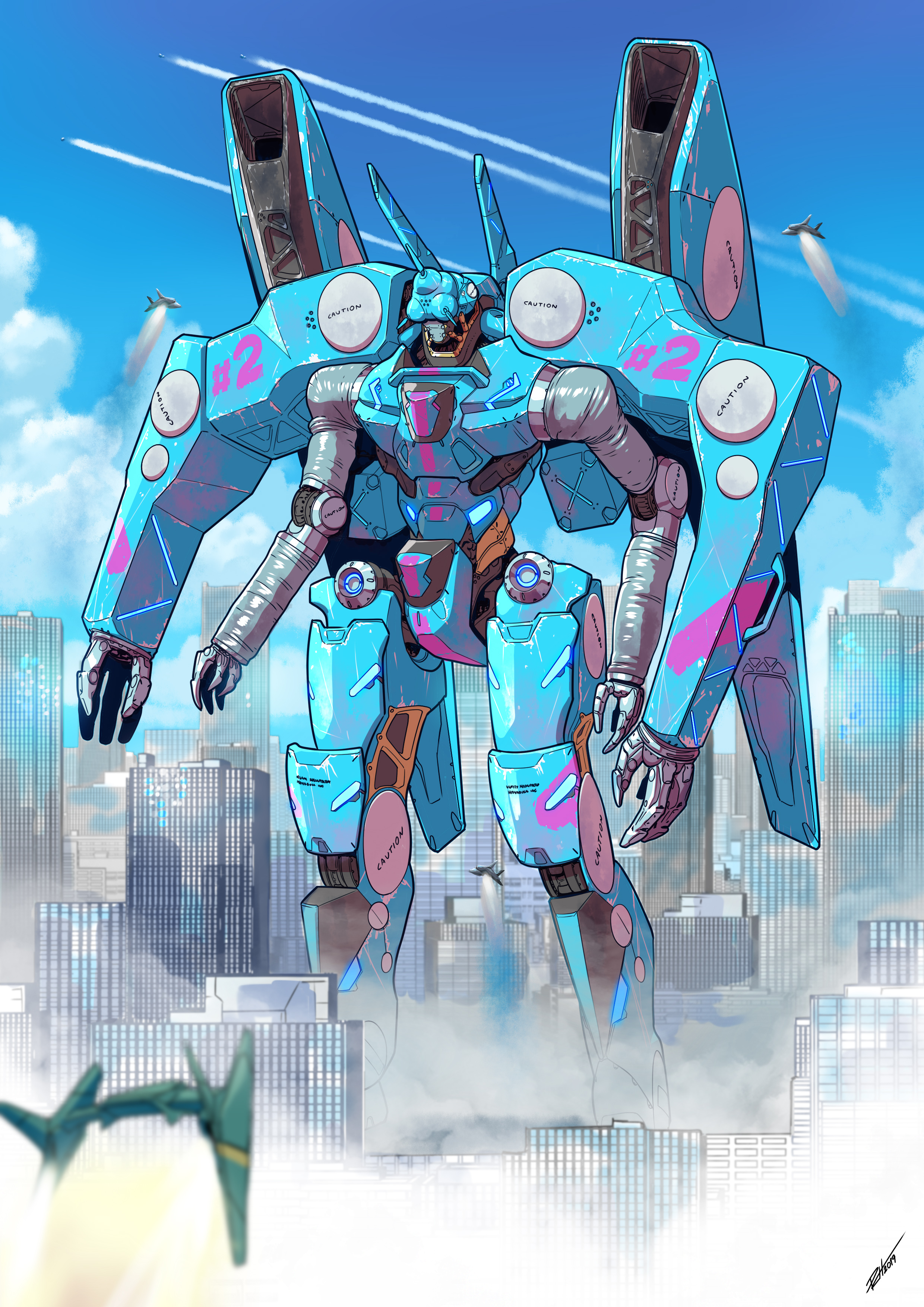 coretex mecha 1 ink b