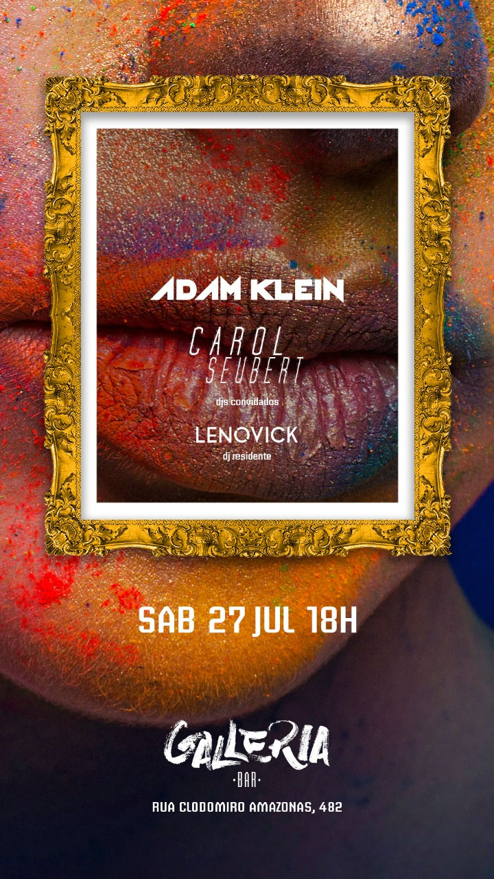 27/07 - Galleria Bar - Lista Sábado