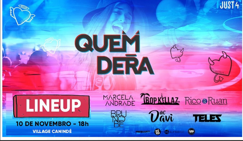 10/11 - QUEM DERA | Tropkillaz, MC Davi, BrunoBe, Rico e Ruan + DJS