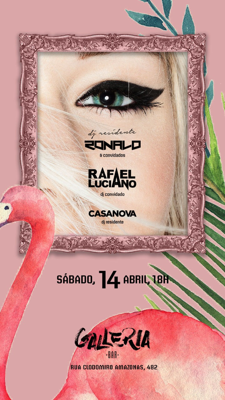 14/04 - Galleria Bar - dj Ronald, Rafael Luciano e dj Casanova