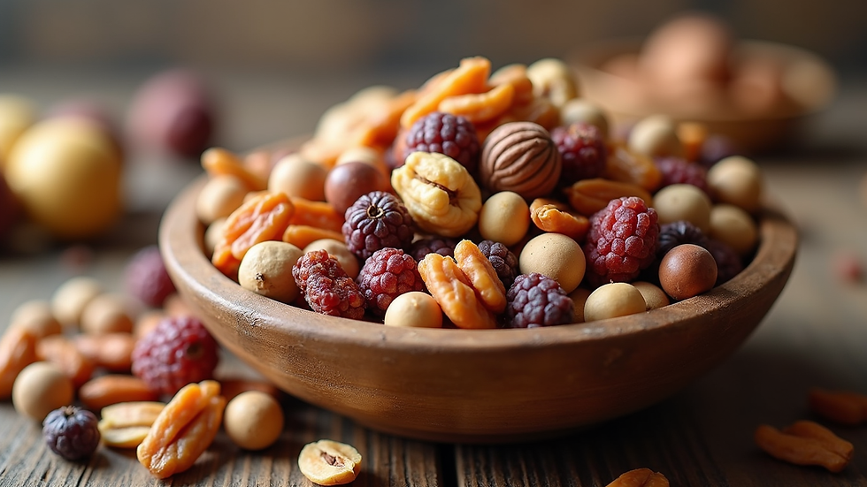 Snack Mixes for Sustainable Wellness and Healthy Living