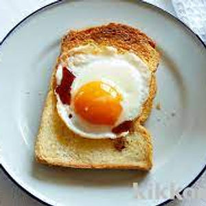 Poached Or Fried Eggs on Toast