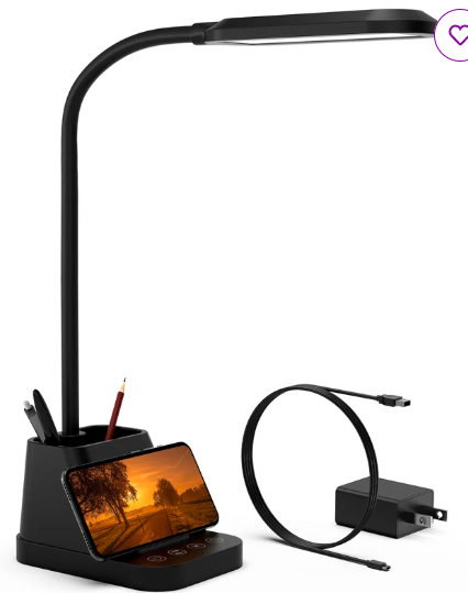 Thumbnail: 23'' Desk Lamp with USB and Outlet
