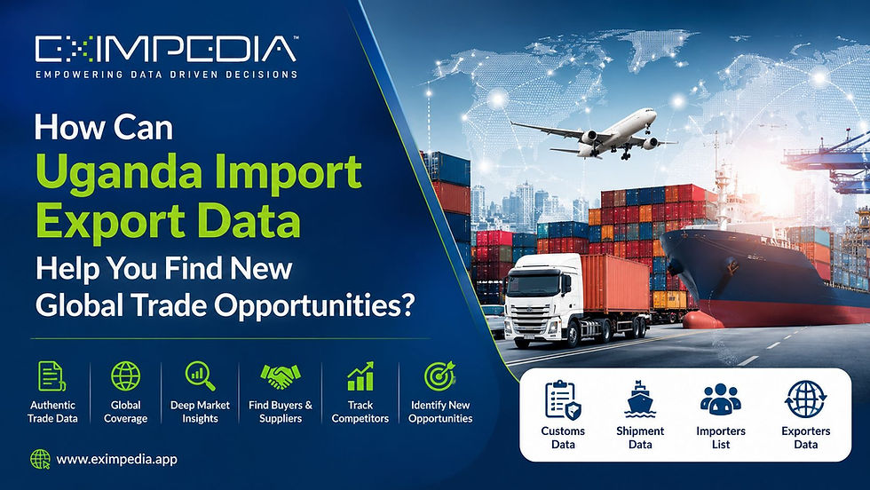 How Can Uganda Import Export Data Help You Find New Global Trade Opportunities?