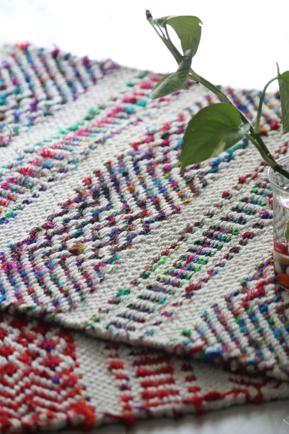 Thumbnail: Multi Cotton Silk Footmat