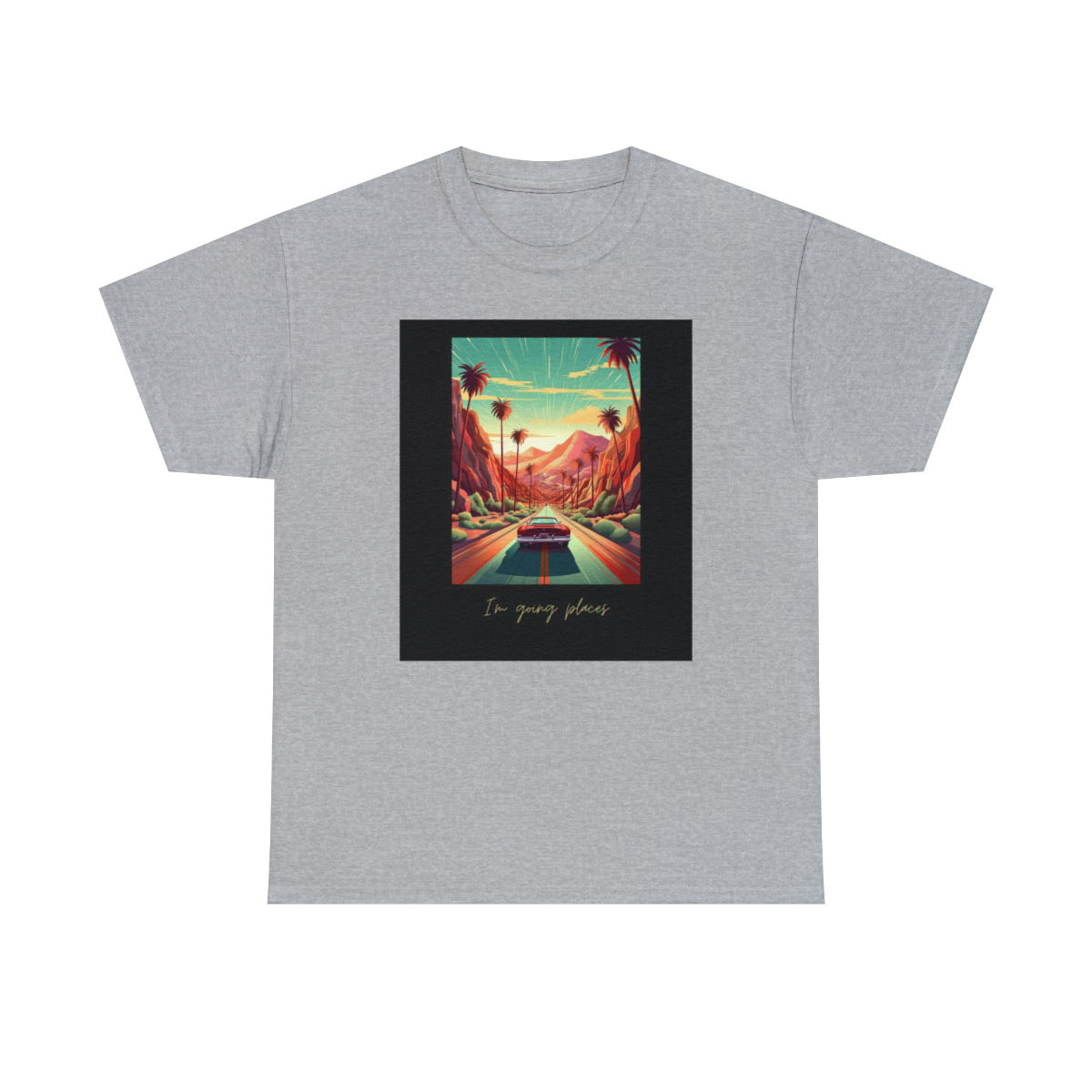 Going Places Unisex Cotton Tee