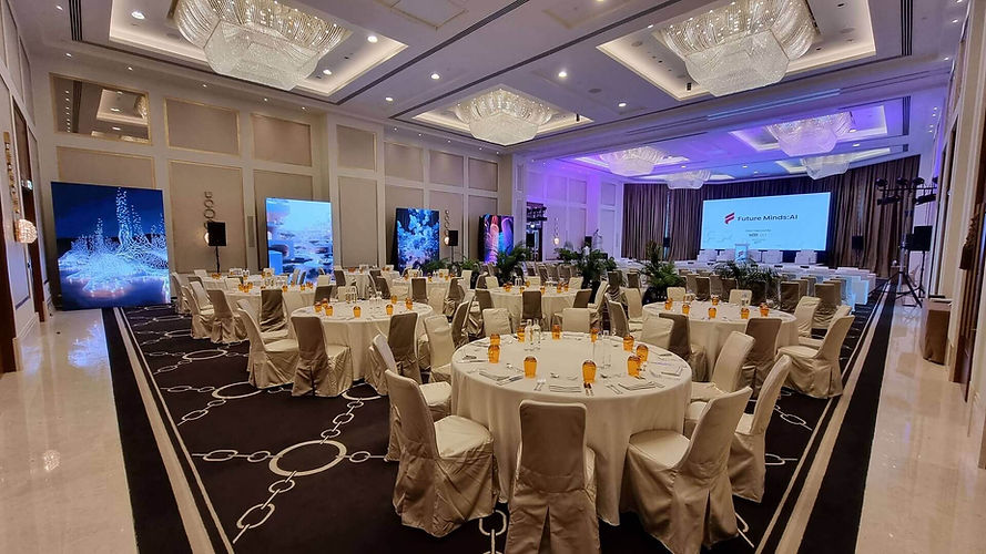 Corporate event planners in Dubai arranging conferences