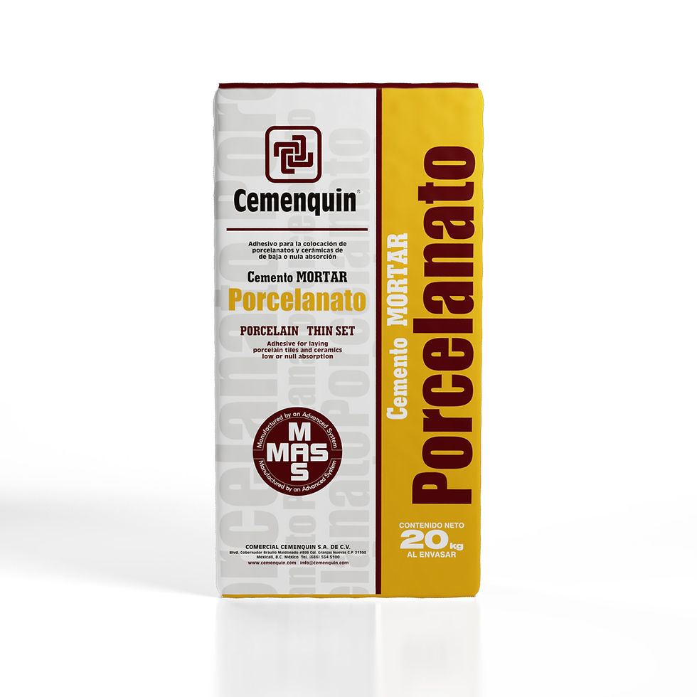 Miniatura: CEMENTO PORCELANATO CEMENQUIN 20KG