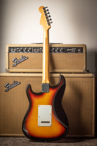 2001 Fender Mexico Stratocaster Standard in 3 Tone Sunburst