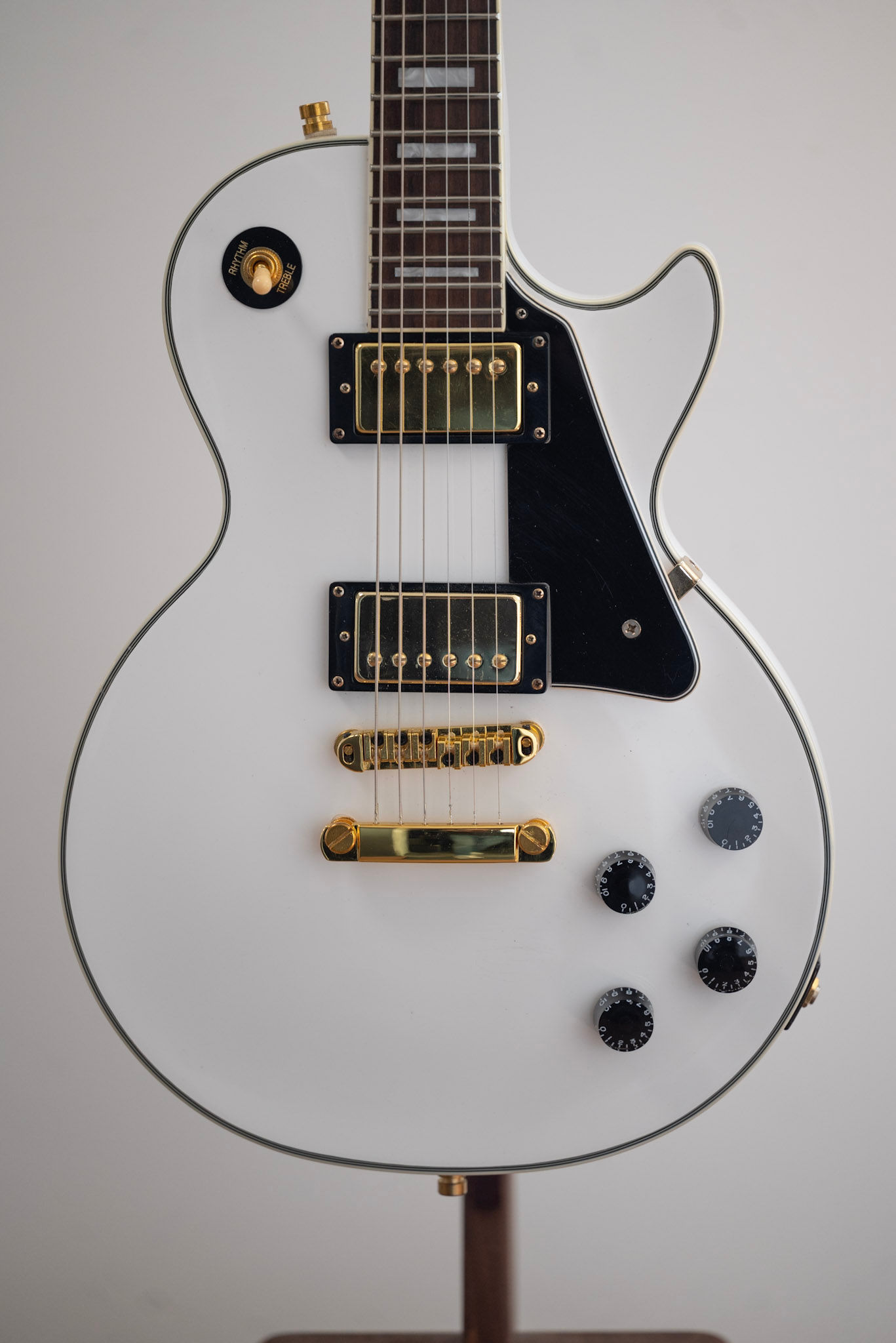 2013 Epiphone Les Paul Custom Pro - Alpine White