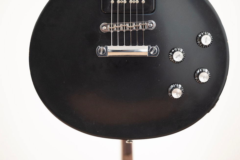 Thumbnail: 2012 Gibson USA Les Paul 50s Tribute in Satin Black - P90
