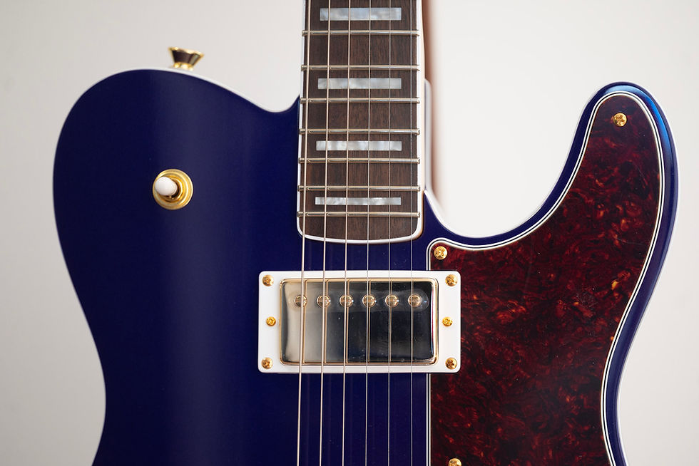 Thumbnail: 2025 Squier FSR Troublemaker Telecaster Deluxe in Purple