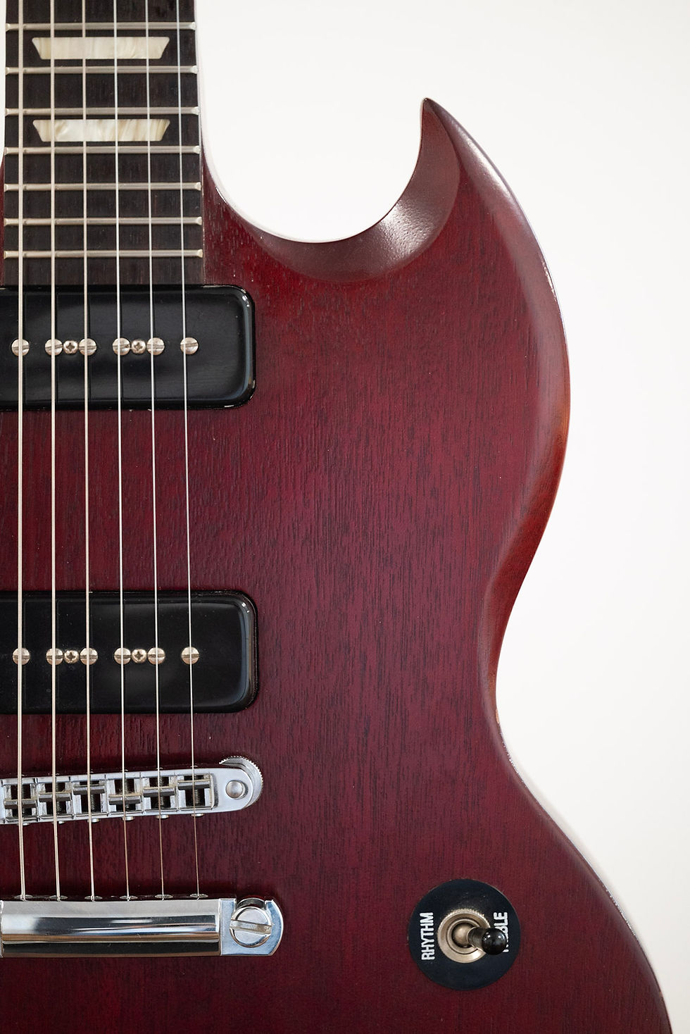 Thumbnail: 2013 Gibson USA SG 50s Tribute P90 Prototype in Cherry Red