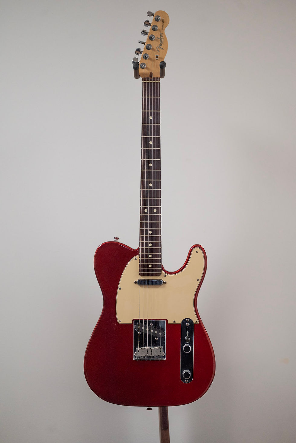 Thumbnail: 2006 Fender USA American Standard Telecaster Chrome Red Rosewood