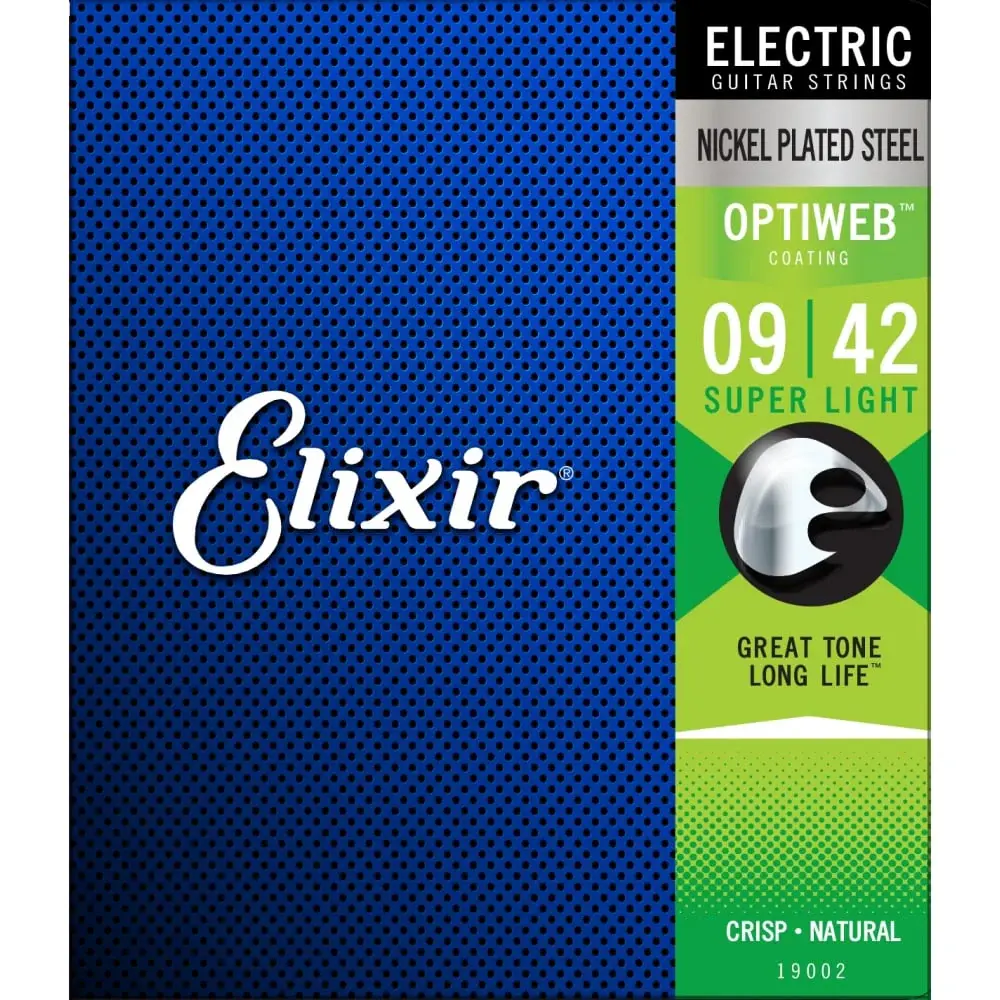 Elixir Optiweb Electric Super Light Gauge 09-42