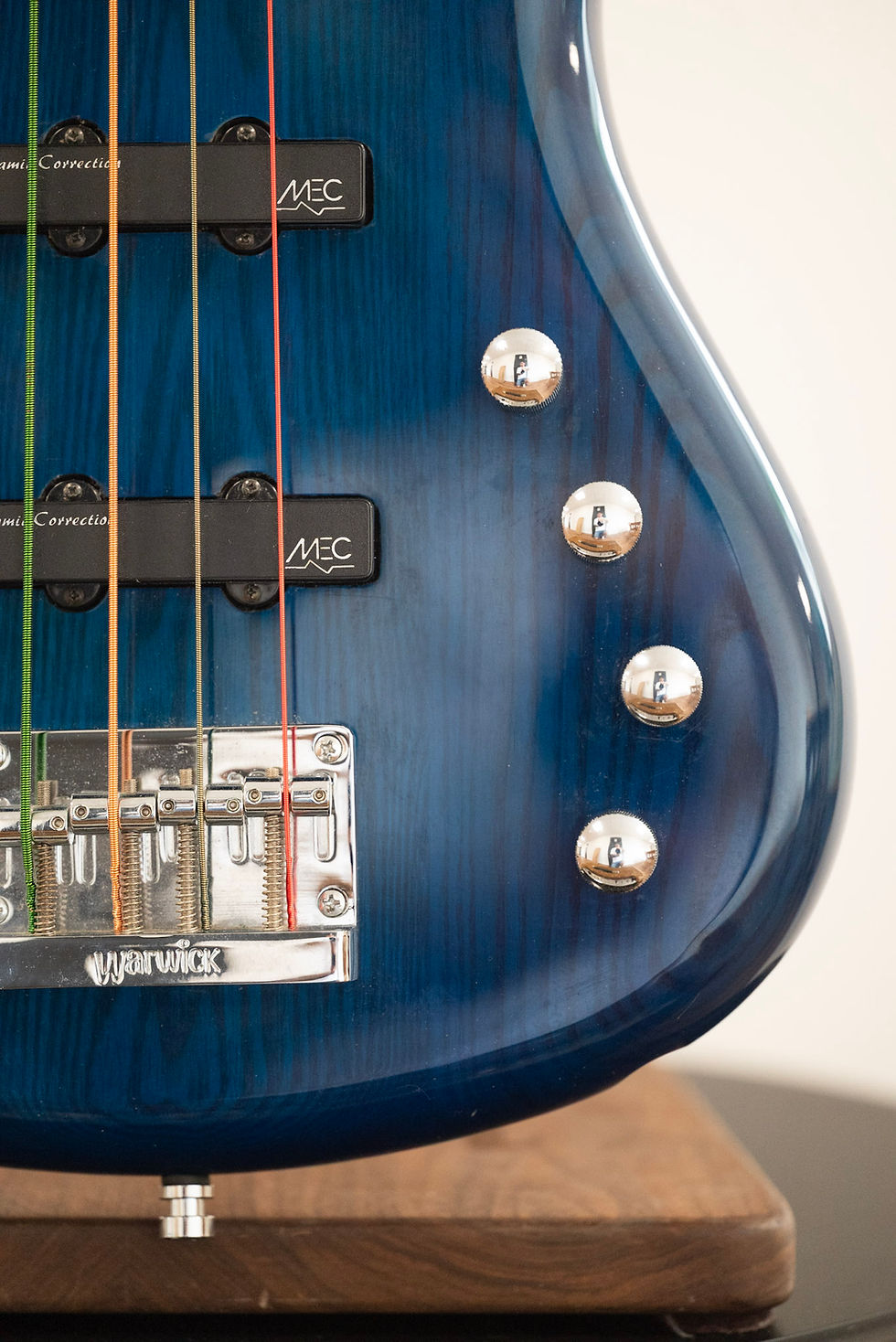 Thumbnail: 2008 Rock Bass by Warwick Corvette in Trans Blue