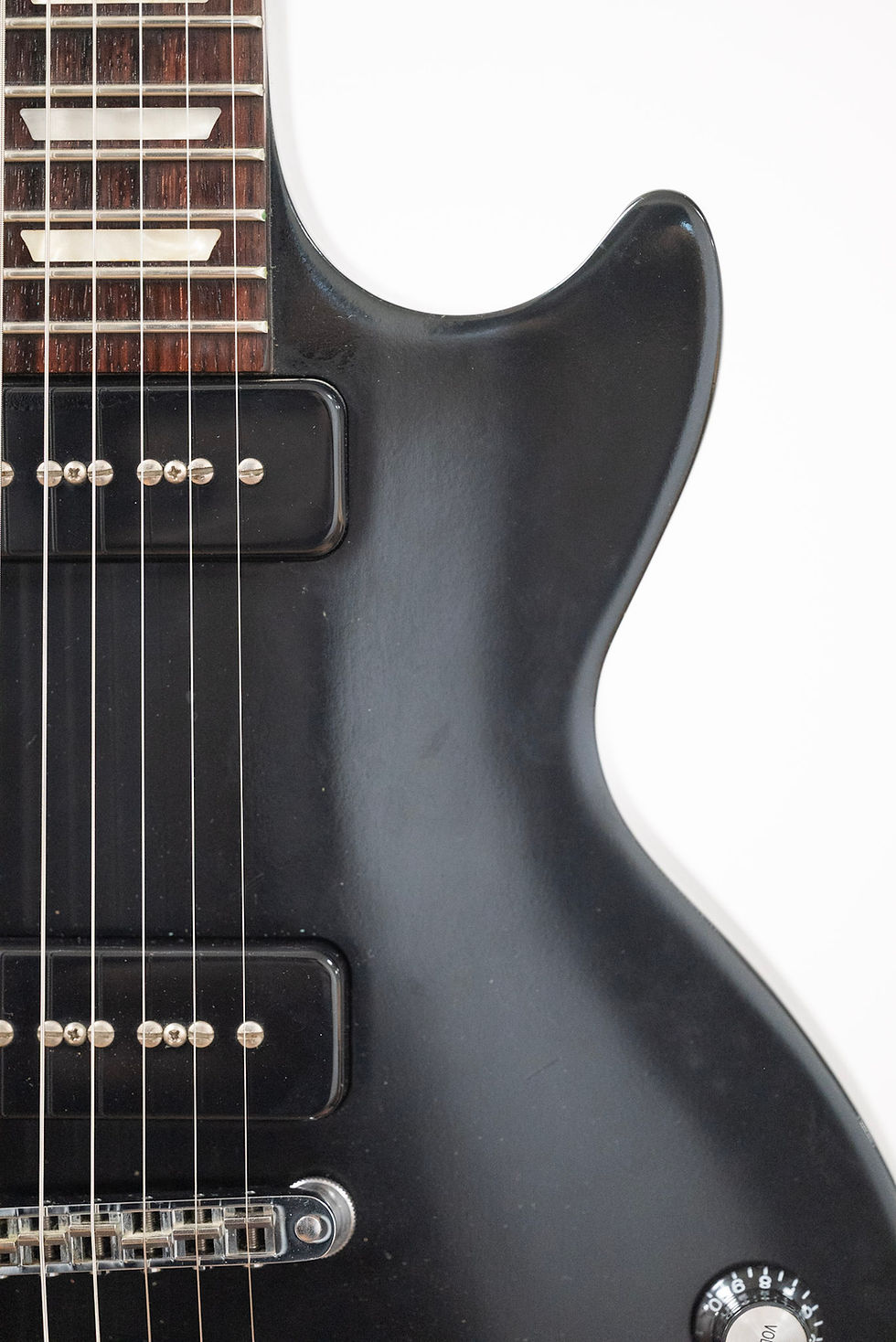 Thumbnail: 2012 Gibson USA Les Paul 50s Tribute in Satin Black - P90