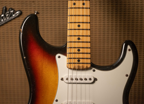 2001 Fender Mexico Stratocaster Standard in 3 Tone Sunburst