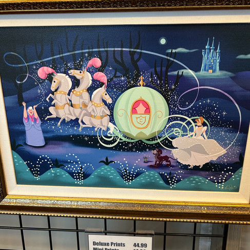 Cinderella art at Disney's Festival of the Arts
