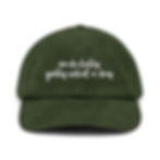 Thumbnail: Oo-De-Lally Full Lyric Embroidered Corduroy Hat