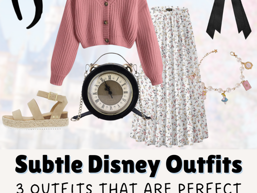 Subtle Spring Disney Outfits