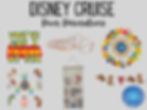 Disney Cruise door decorations with a Toy Story-inspired theme featuring a fish extender, character magnets, cruise porthole magnets, string lights, cowboy bunting, and family stateroom decorating ideas.