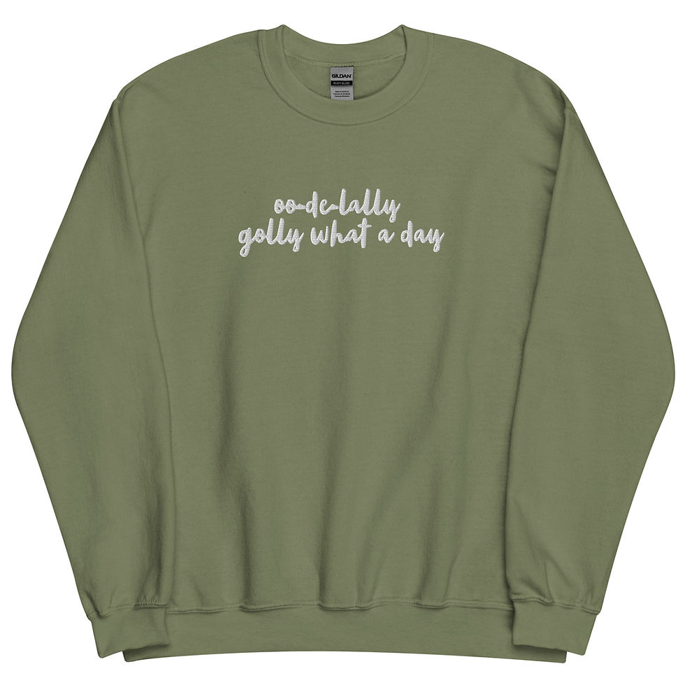 Thumbnail: Full Lyric Gildan Embroidered Sweatshirt