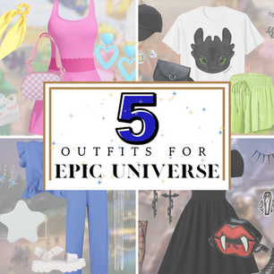 5 outfit ideas for epic universe