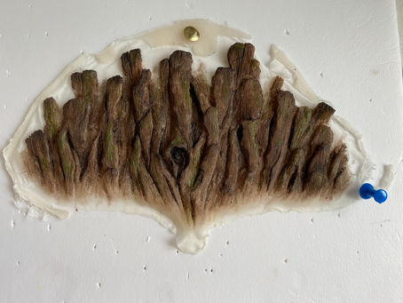 Colouring prosthetic pieces and practice application