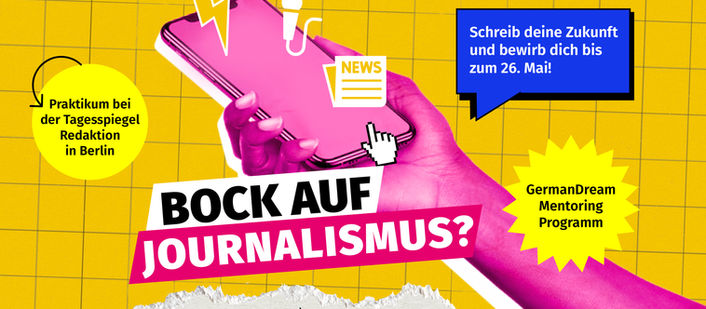 „GermanDream x Tagesspiegel”: Kooperation für Vielfalt im Journalismus