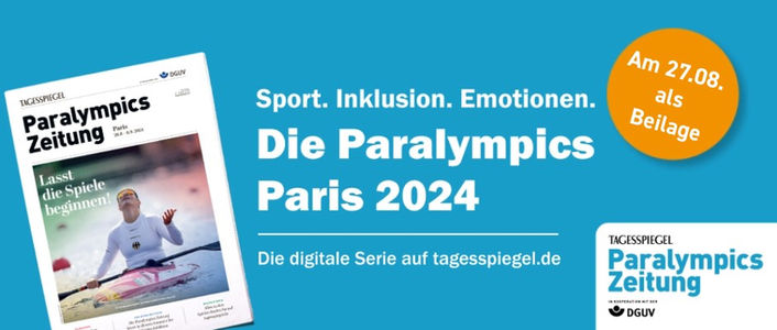 Paralympics Zeitung feiert Jubiläum in Paris