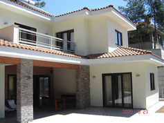 wooden eco-friendly strong sustainable timber frame house construction development Cyprus