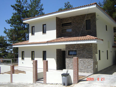 wooden eco-friendly strong sustainable timber frame house construction development Cyprus