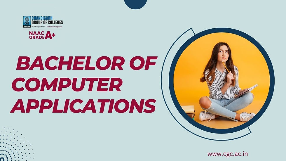 Bachelor of Computer Applications - CGC Jhanjeri