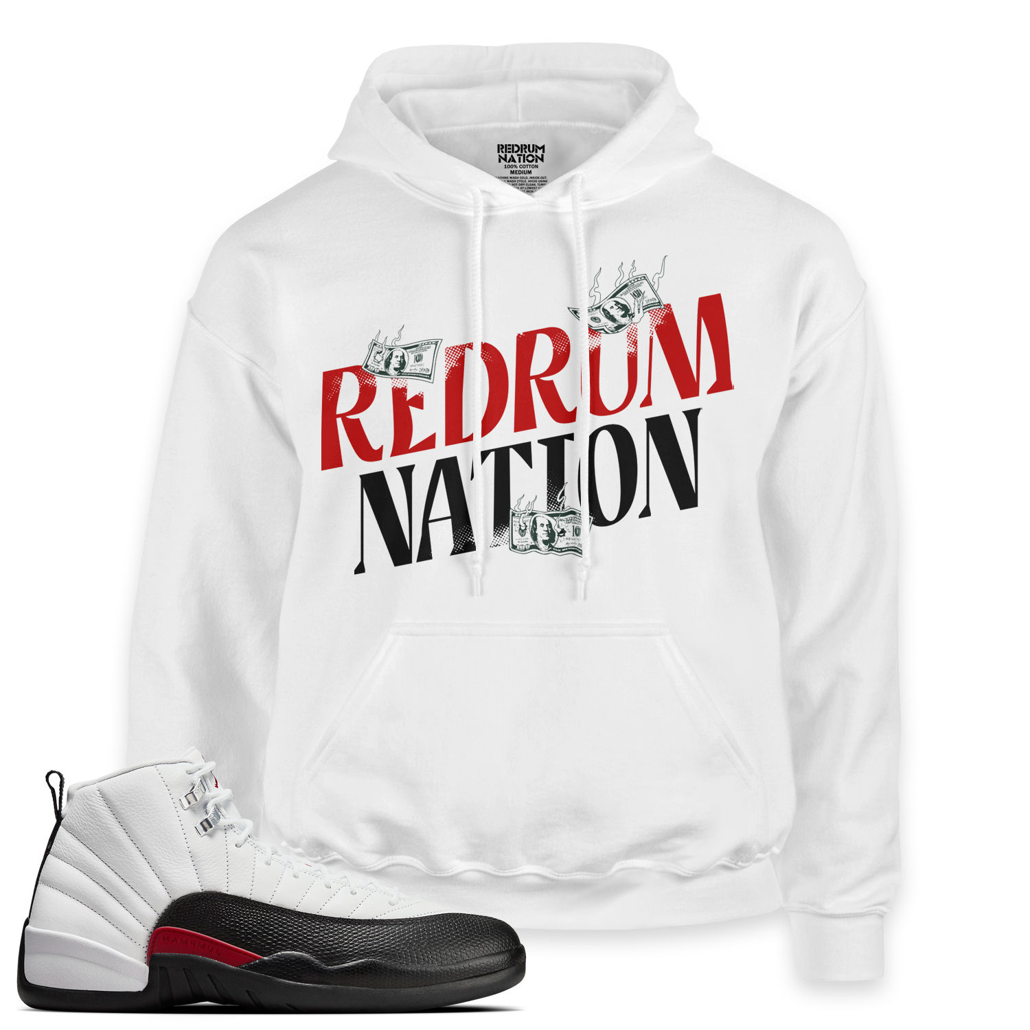 Red Taxi 12 Busy Making Money Pullover Hoodie
