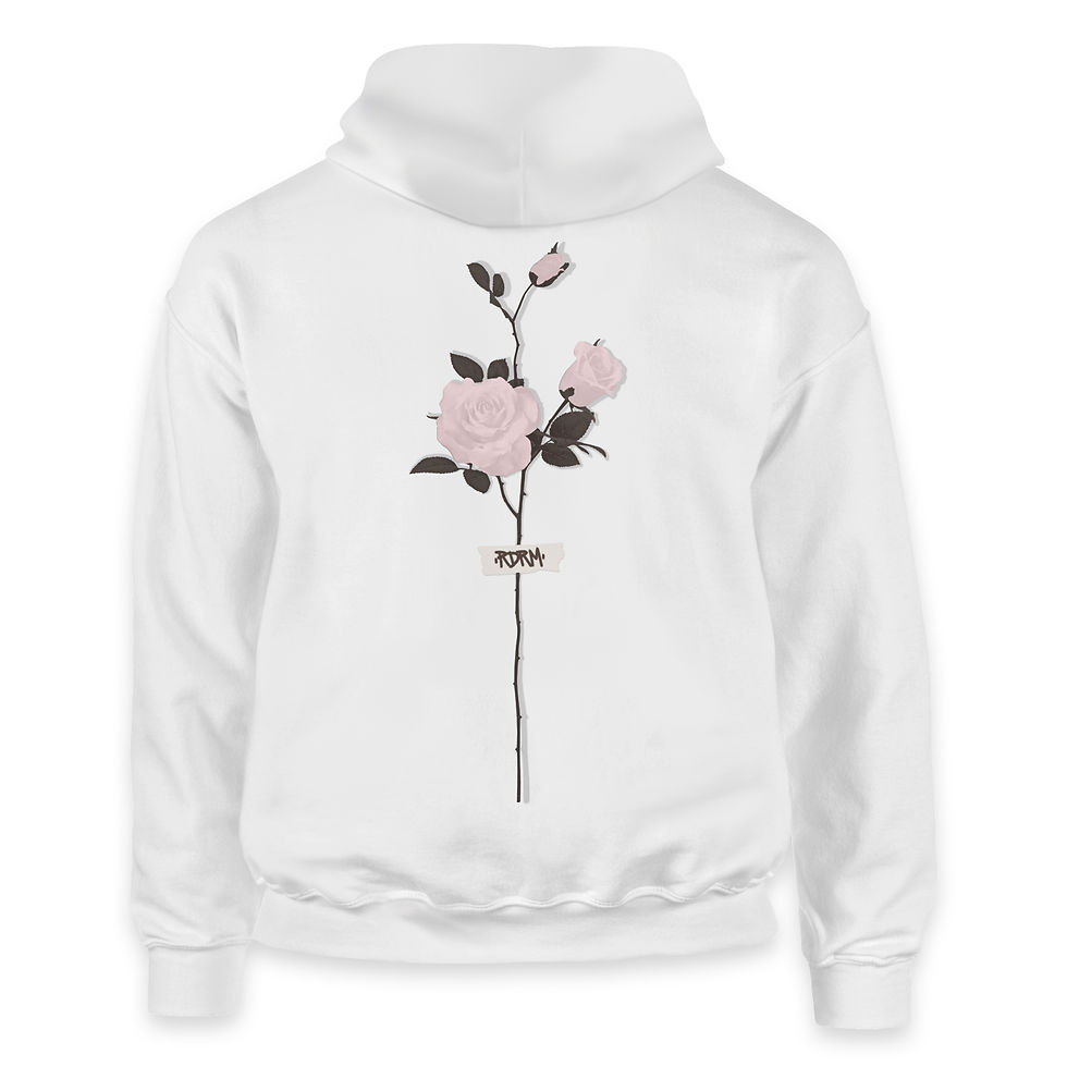 Thumbnail: Neapolitan 3 RDRM Rose Stem Pullover Hoodie