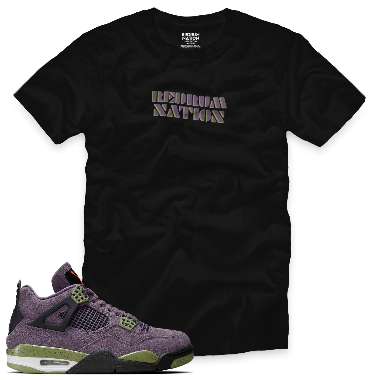Canyon Purple 4 Redrum Lightning T-Shirt
