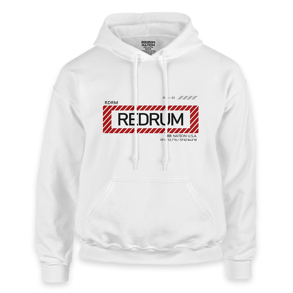 Thumbnail: Red Cement 4 Redrum V14 Pullover Hoodie