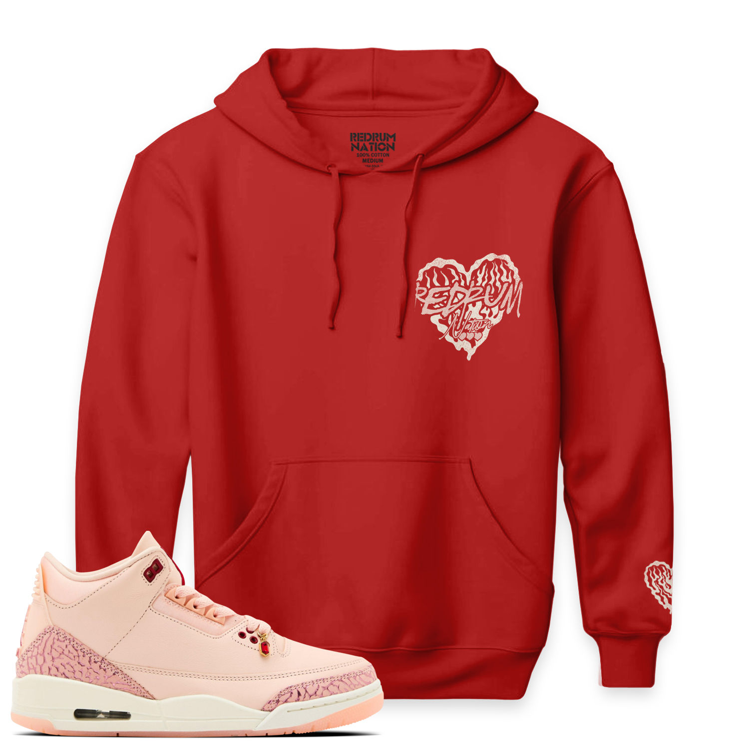 Valentine’s Day 3 Hope Pullover Hoodie