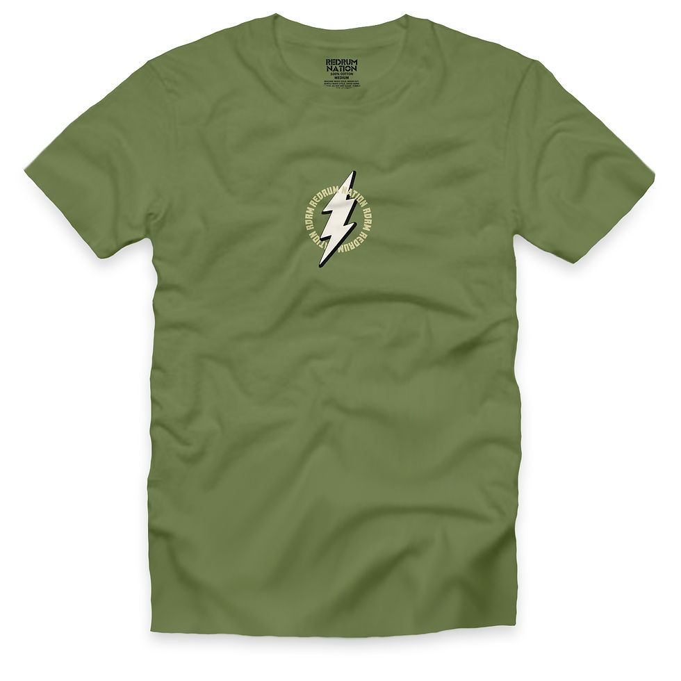 Thumbnail: Olive 4 Redrum Nation RDRM V11 T-Shirt