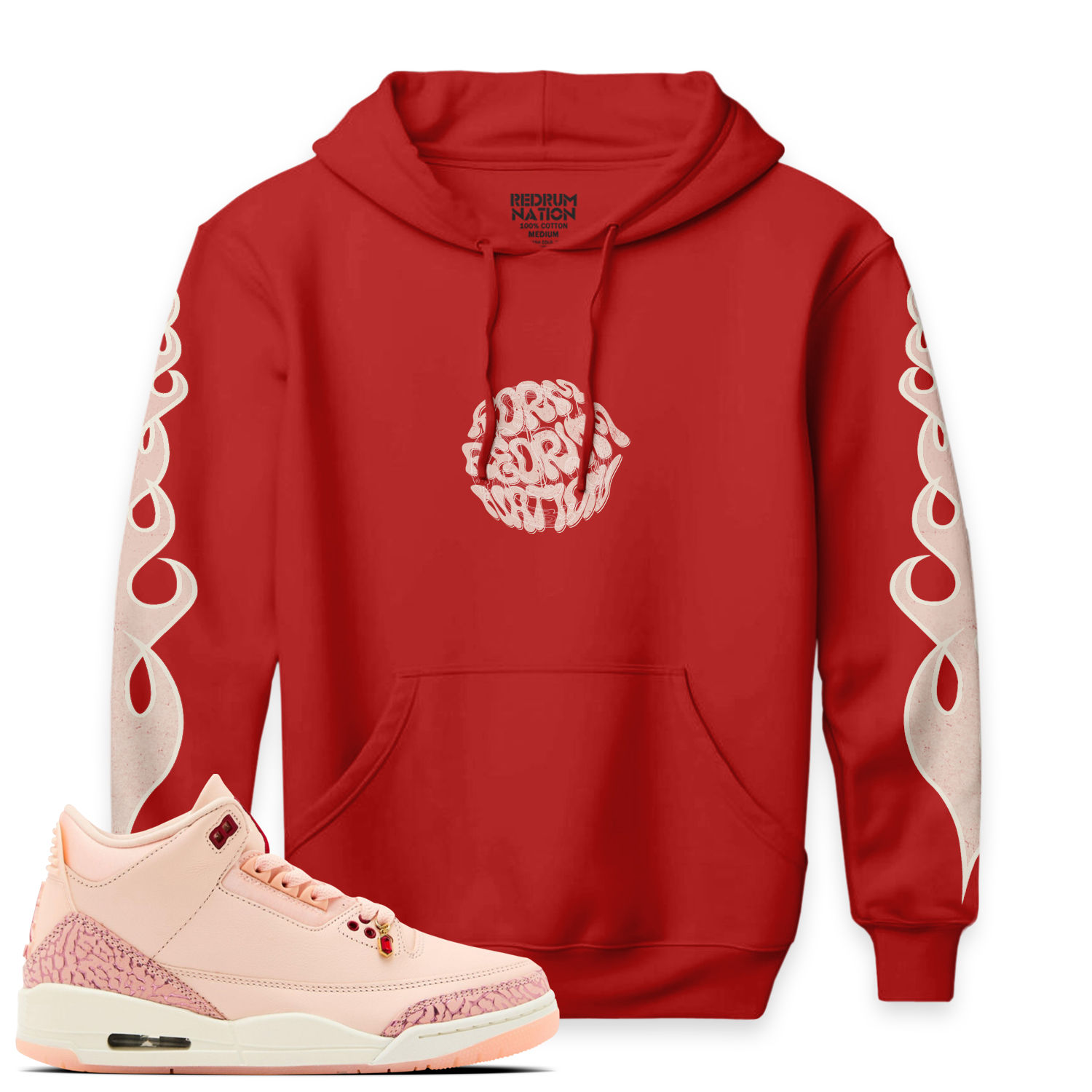 Valentine’s Day 3 RDRM Redrum Nation V7 Pullover Hoodie