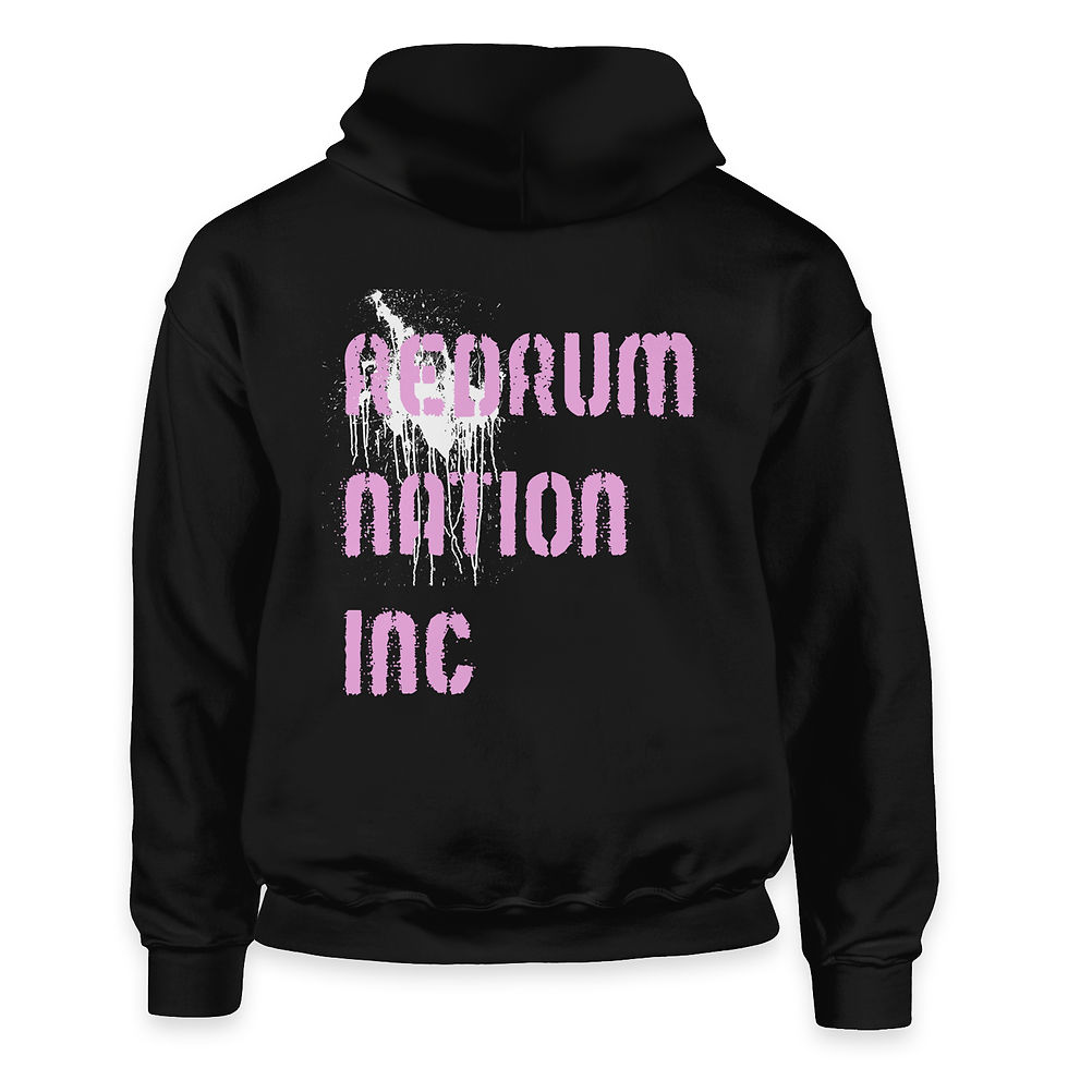 Thumbnail: Barely Grape 7 Redrum Nation Inc Pullover Hoodie