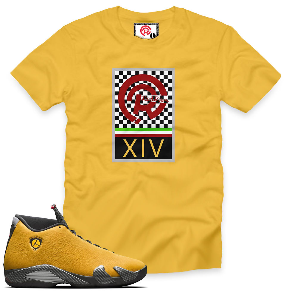 Yellow Ferrari 14 XIV T-Shirt