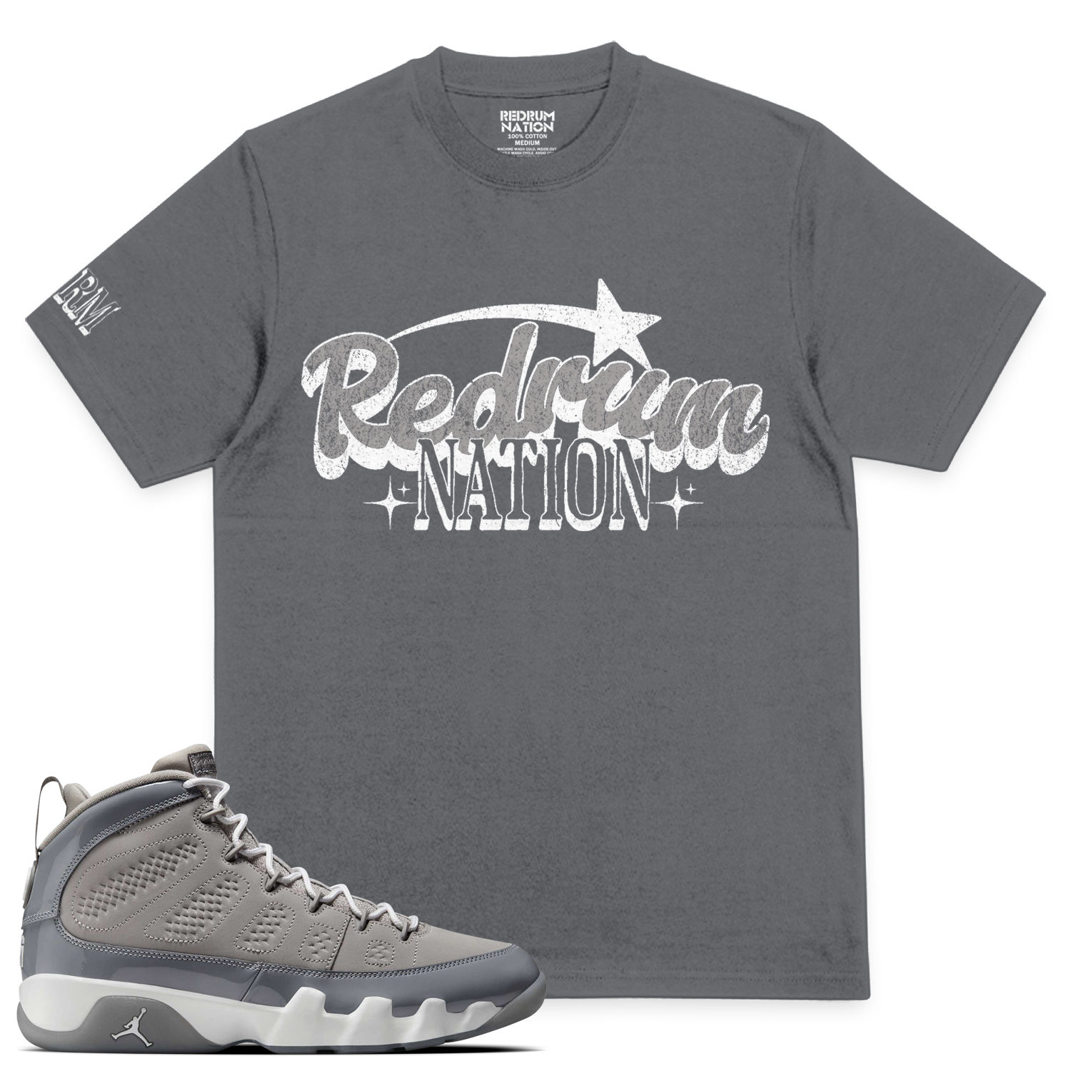 Cool Grey 9 Redrum Nation V28 T-Shirt