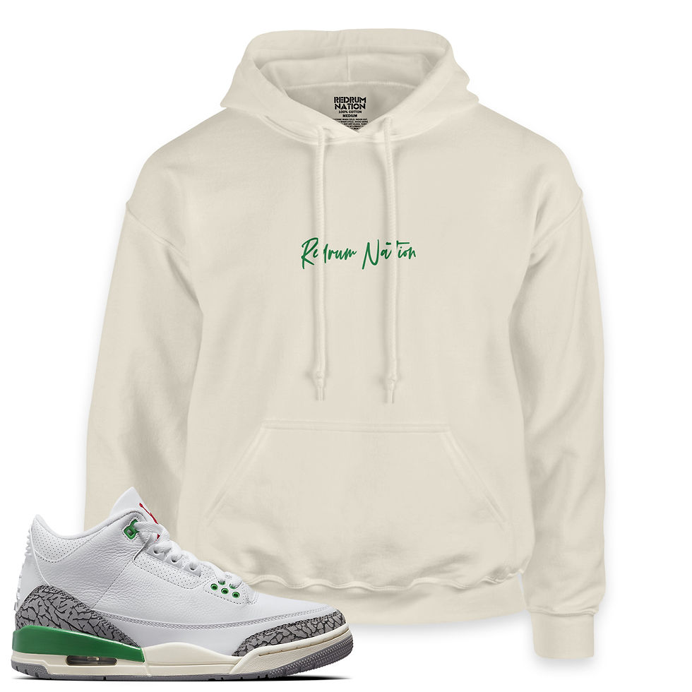 Thumbnail: Lucky Green 3 Redrum Nation v9 Pullover Hoodie
