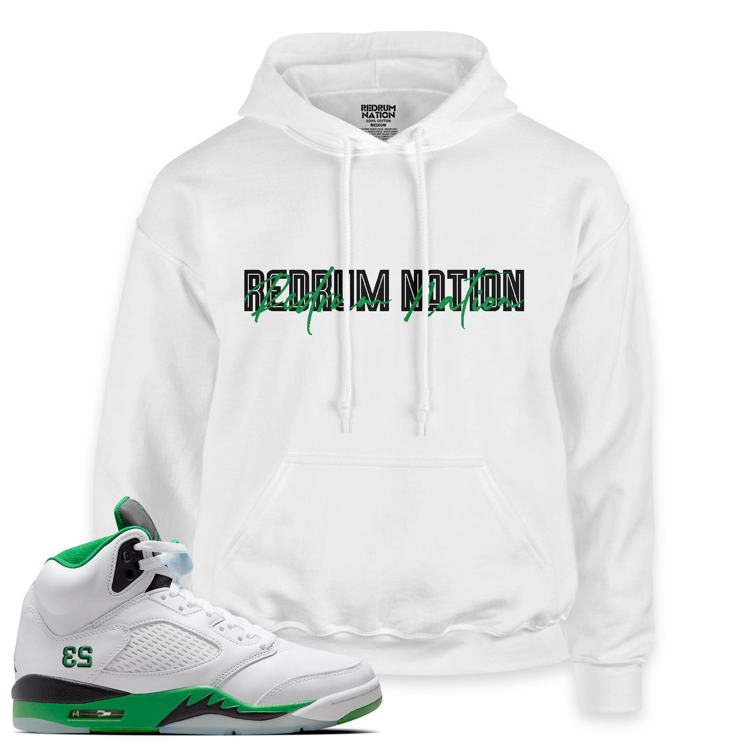 Lucky Green 5 Redrum Nation X2 Pullover Hoodie