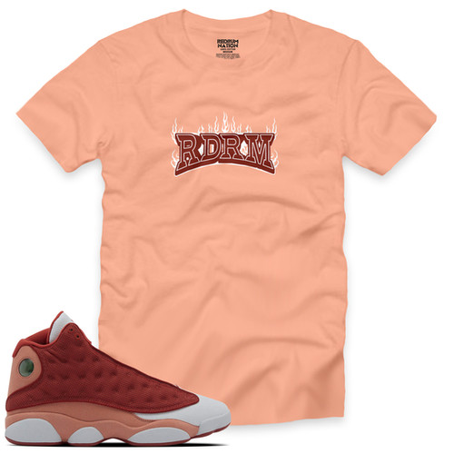 jordan 13 red flint t shirt