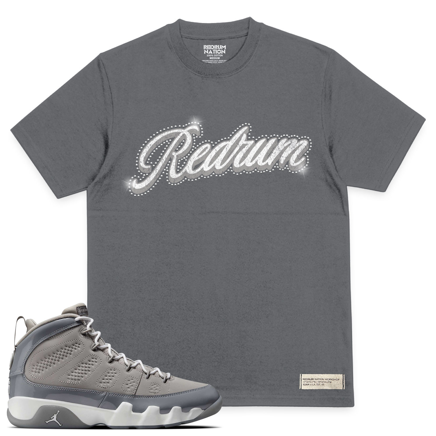 Cool Grey 9 Altagracia Rhinestone T-Shirt