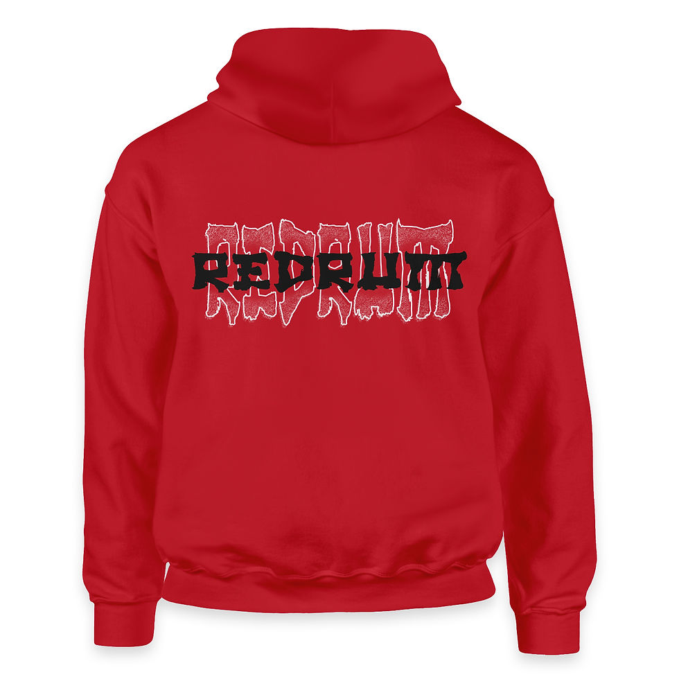 Thumbnail: Satin Bred 1 Redrum V16 Pullover Hoodie
