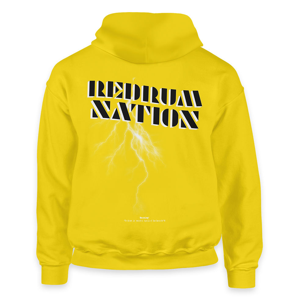 Thumbnail: Thunder 4 Redrum Lightning Pullover Hoodie